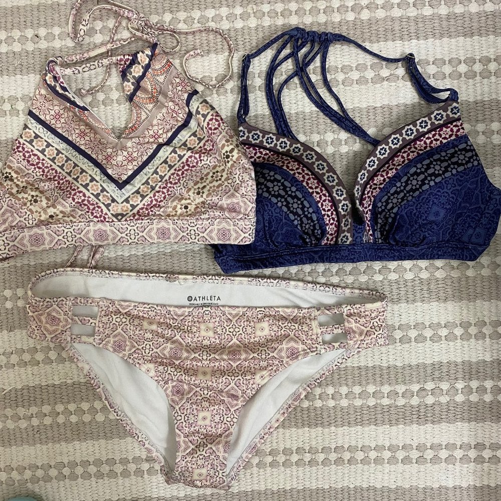 Athleta | 3 Piece Bikini Set